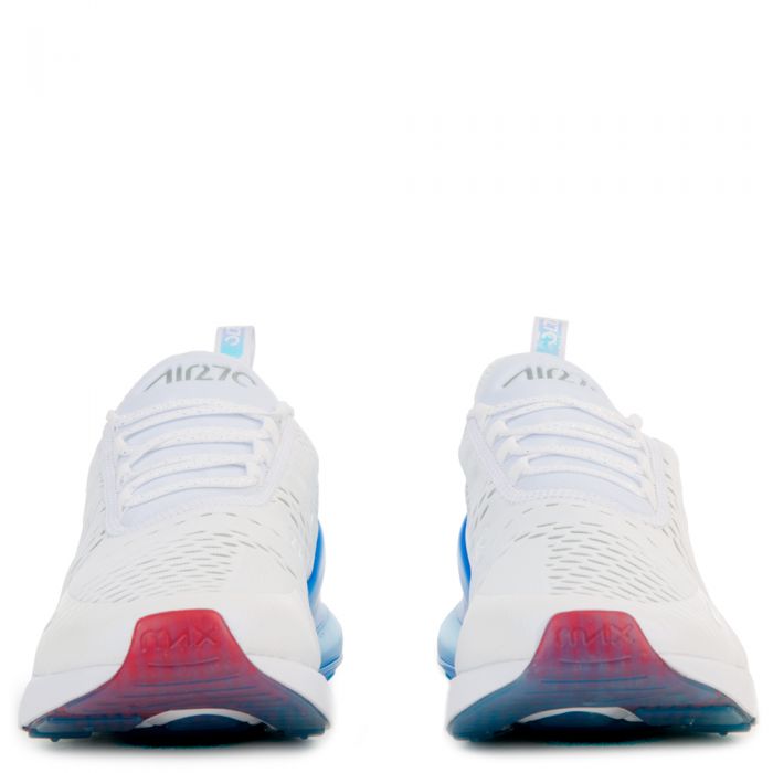 AIR MAX 270 WHITE/METALLIC SILVER/PHOTO BLUE