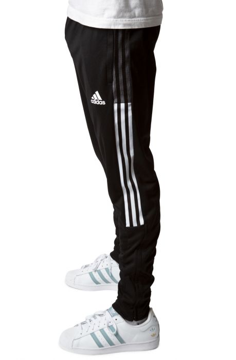 Tiro 21 Track Pants Black/White