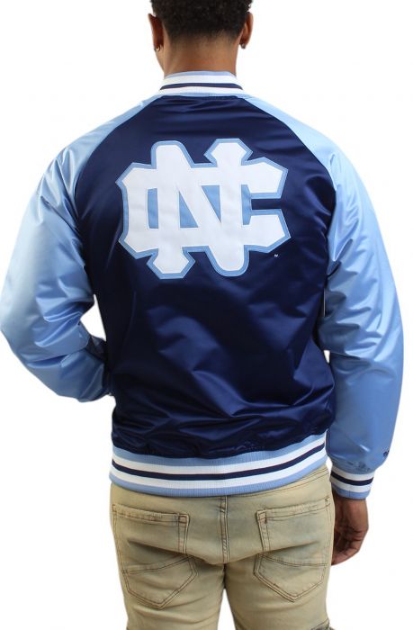 NCCA NORTH CAROLINA VINTAGE LOGO JACKET LIGHT BLUE/NAVY