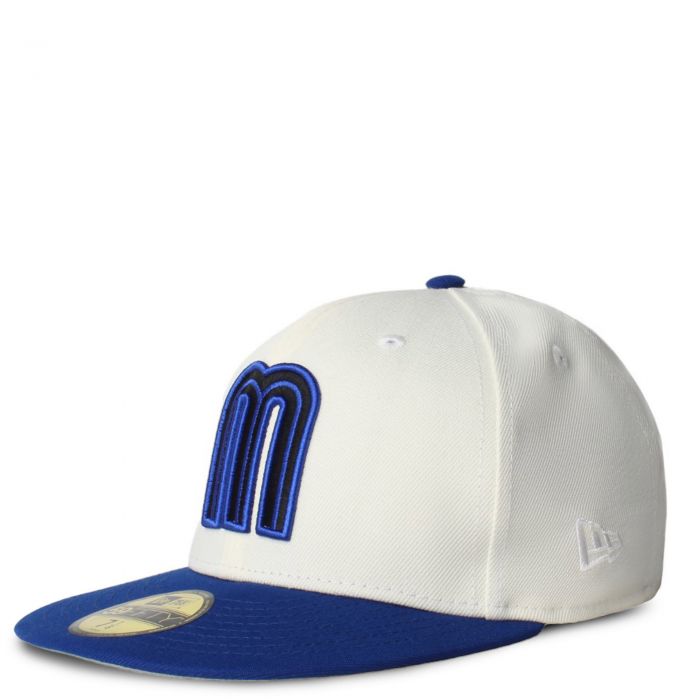 Mexico 59Fifty Fitted Hat  White/Blue