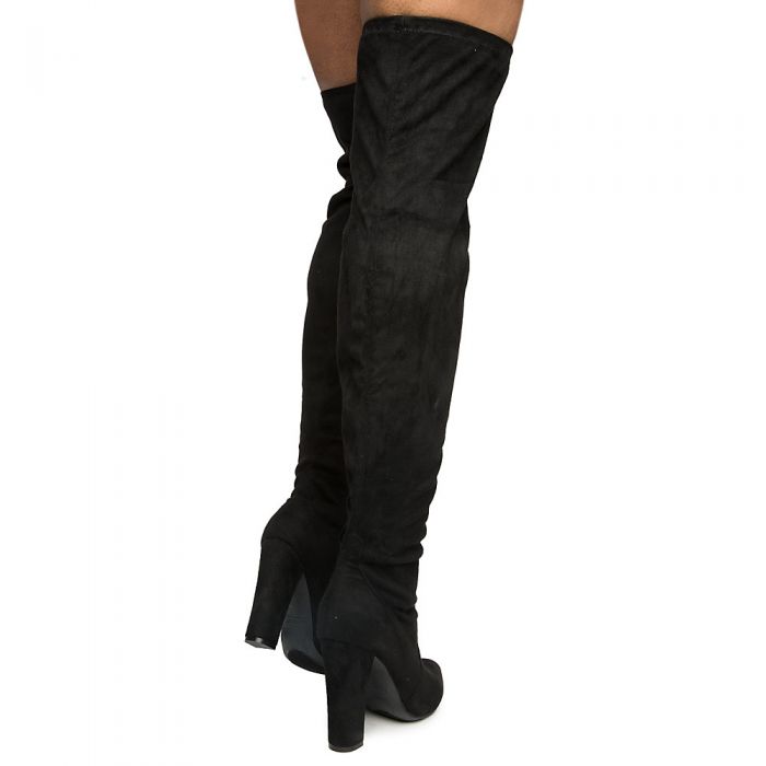 BAMBOO Madam-07M Thigh High Boots JPM MADAM-07M/BLKSFS - Shiekh