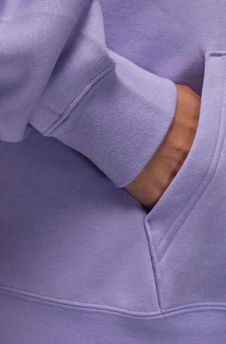 Brooklyn Fleece Hoodie Sky J Lt Purple/White