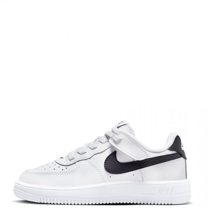 Pre-School Force 1 Low EasyOn White/Black