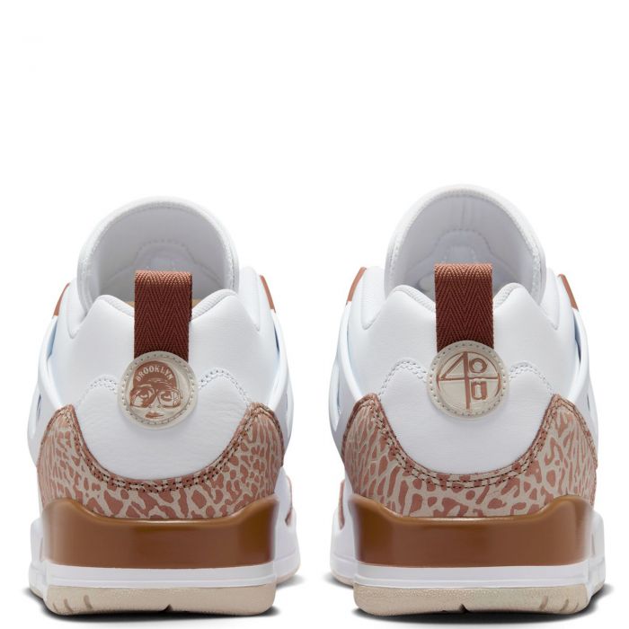 Jordan Spizike Low White/Pink Oxford-Archaeo Brown