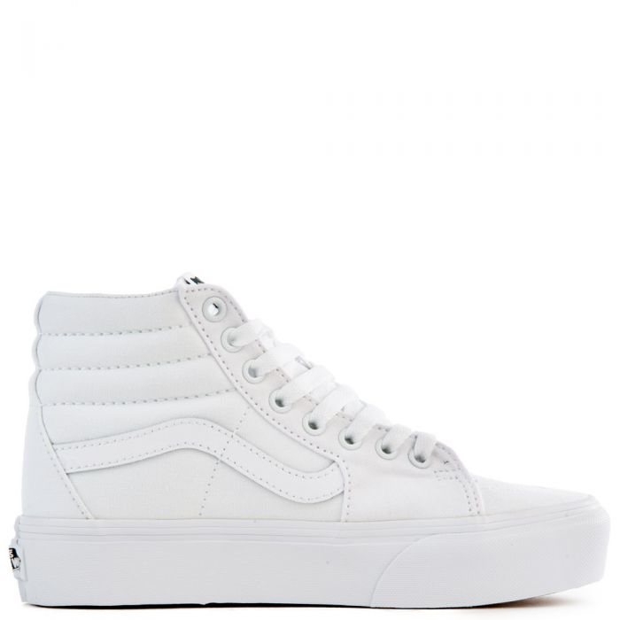 sk8 hi platform white