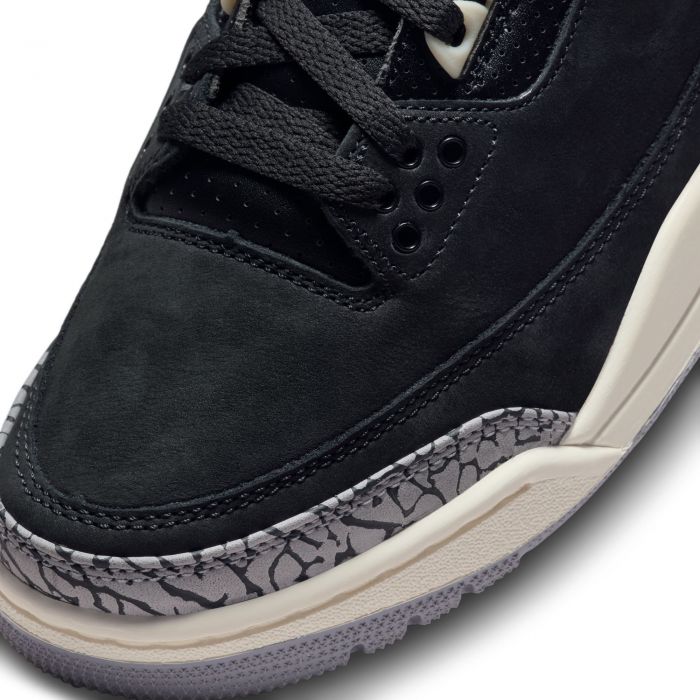 Air Jordan 3 Retro Off Noir/Black-Sail-Cement Grey