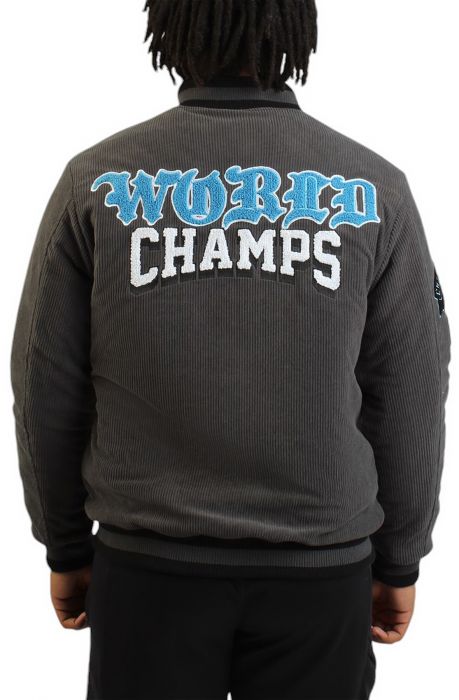 World Champs Varsity Jacket Grey
