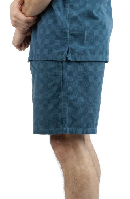 Range Corduroy Shorts Teal