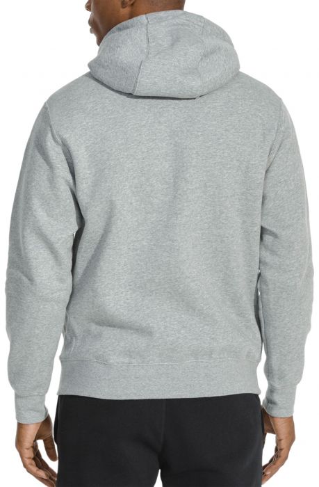 Sportswear Club Fleece Hoodie DK Grey Heather/Matte Silver/White
