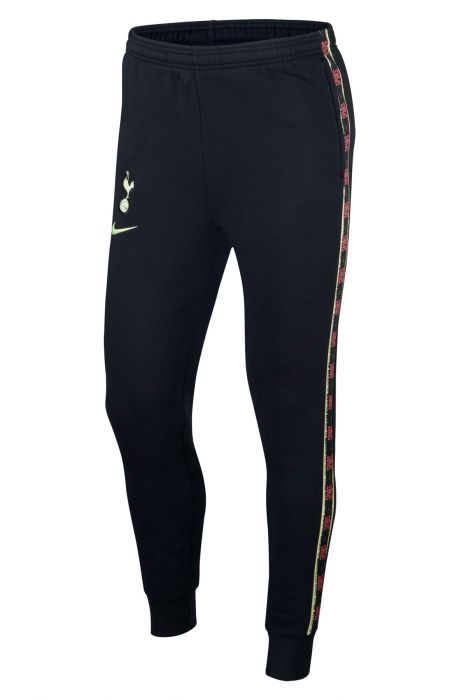 Tottenham Hotspur Fleece Pants Black/Barely Volt