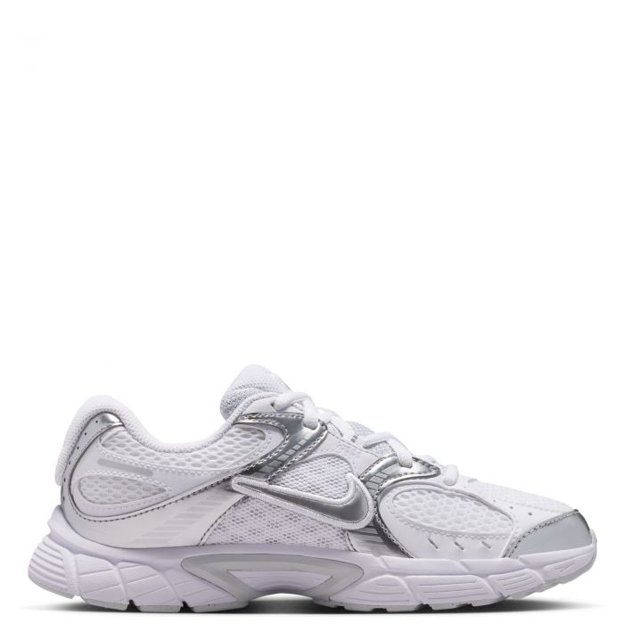 Grade-School V5 RNR White/Metallic Silver-Pure Platinum