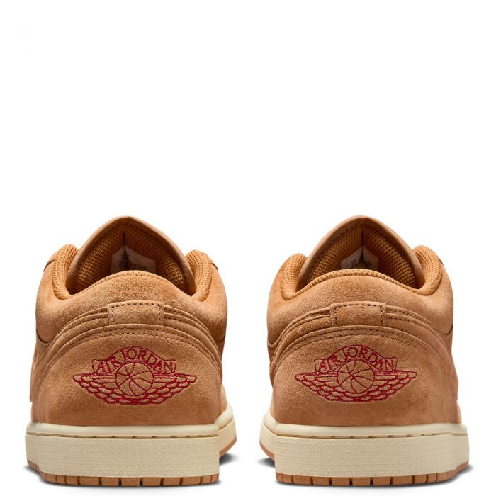 Air Jordan 1 Low Flax Flax/Flax-Varsity Red-Muslin