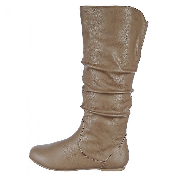 SHIEKH Women's Pocket Boot Kalisa-89A KALISA-89A/TAUPE PU - Shiekh