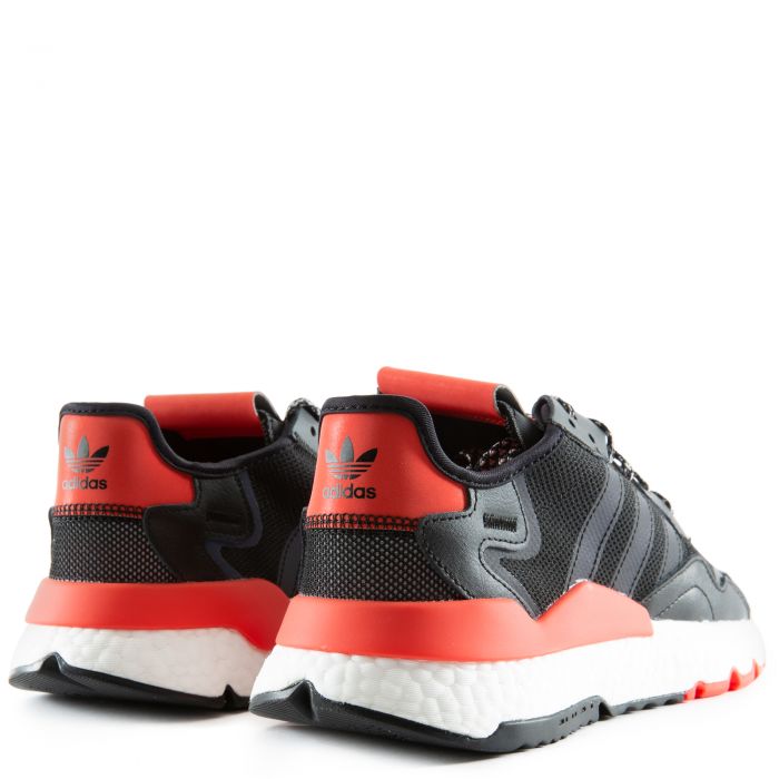 nite jogger black red