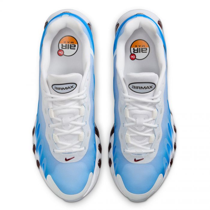 Air Max Dn8 White/Black-University Red-Lt Photo Blue