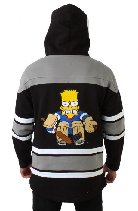 Puckhead Hockey Jersey Black/Grey