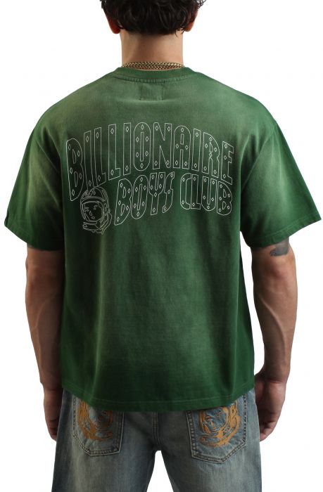 Faded Helmet T-Shirt (Crop Fit) Green