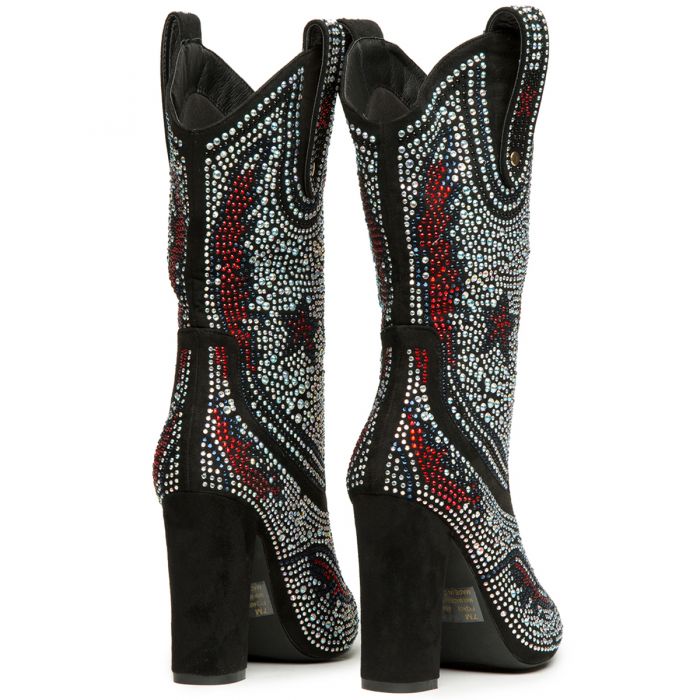 CAPE ROBBIN Beautiful-15 Women's Black Boots BEAUTIFUL-15/BLACK - Shiekh