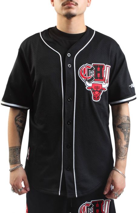 NBA Chicago Bulls City Ransom Mesh Jersey Black
