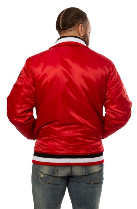 Portland Trailblazers Varsity Jacket Red