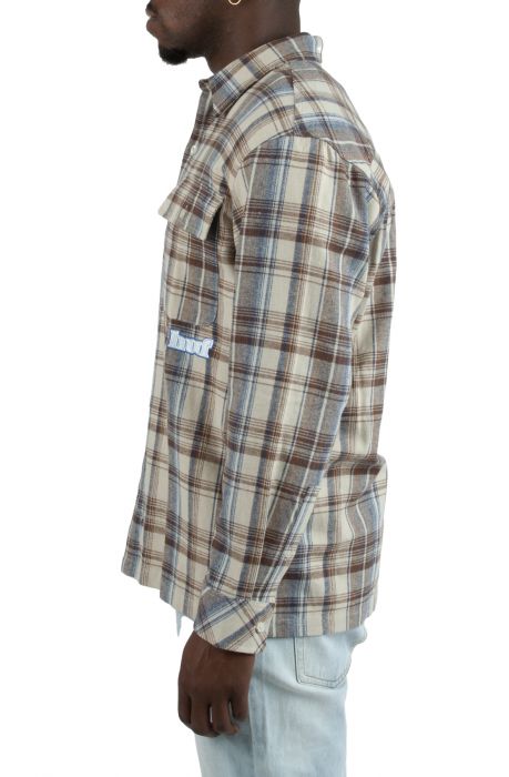 Banks Flannel Cream/Sage