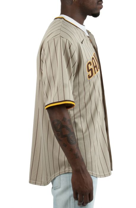 PADERES ストライプ ユニフォーム SAN DIEGO PADRES- WOO-SUK GO AUTOGRAPH #21 NIKE PINSTRIPE JERSEY