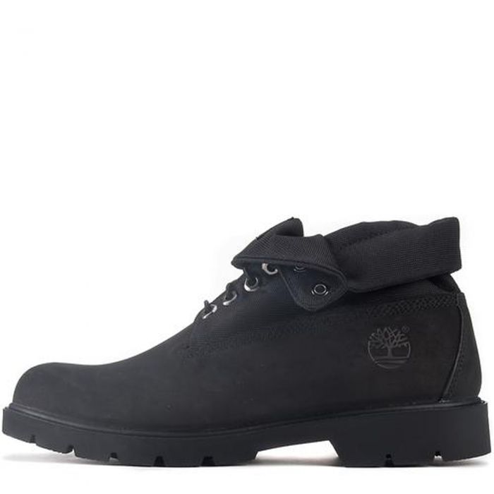 Roll-Top Casual Boot BLACK