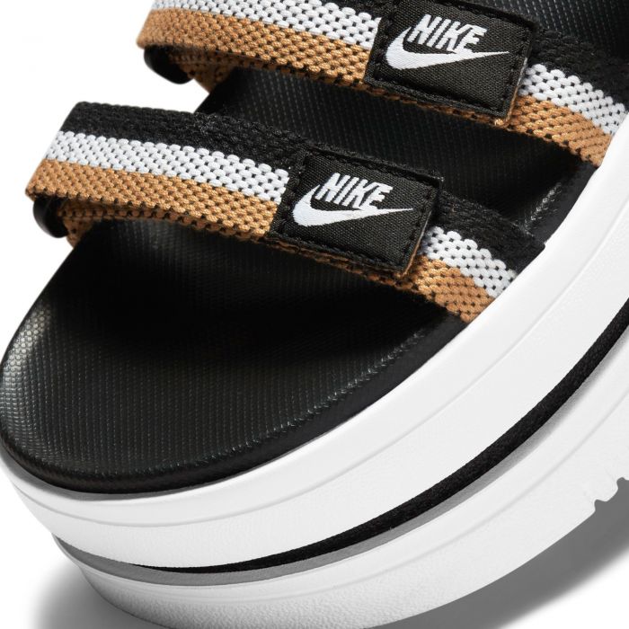 Icon Classic Sandals Black/White-Metallic Gold-White