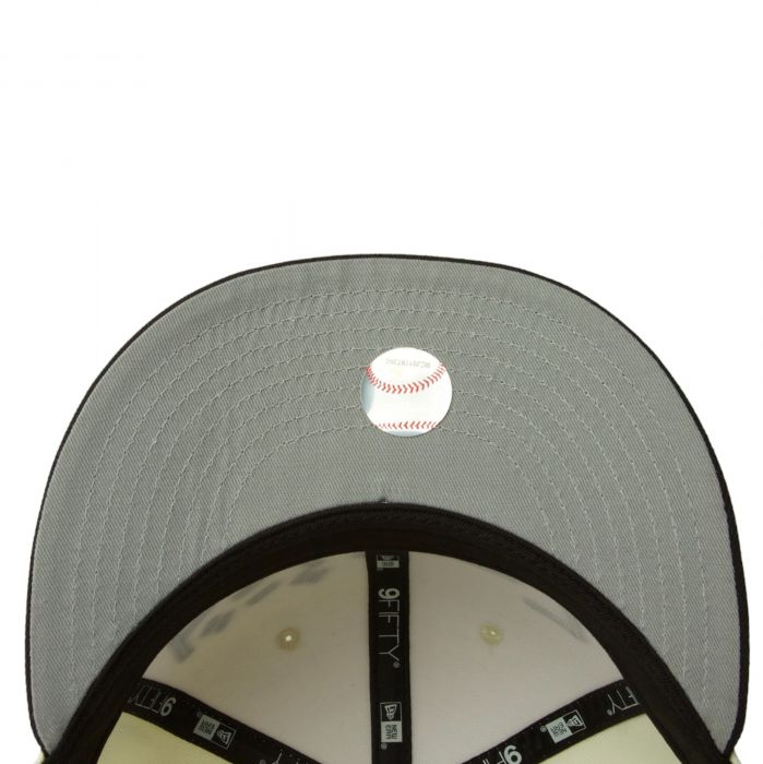 Los Angeles Dodgers Japanese Writing 9Fifty Snapback Hat  Off-White/Black