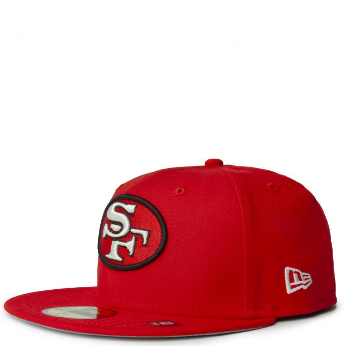 San Francisco 49ers Super Bowl XXIV 59FIFTY Fitted Hat Red