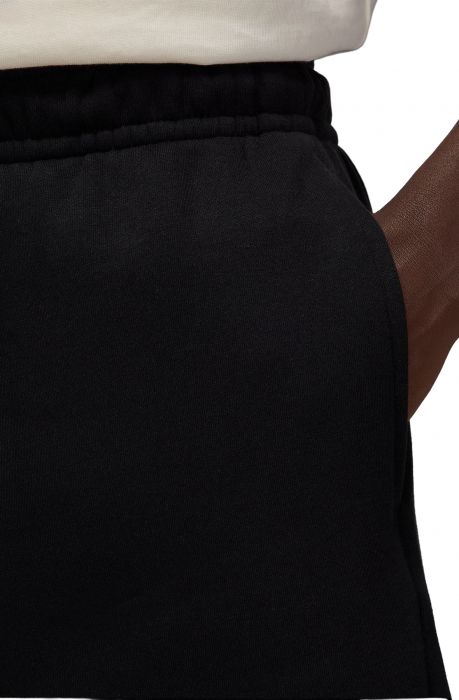 Brooklyn Fleece Shorts  Black/White