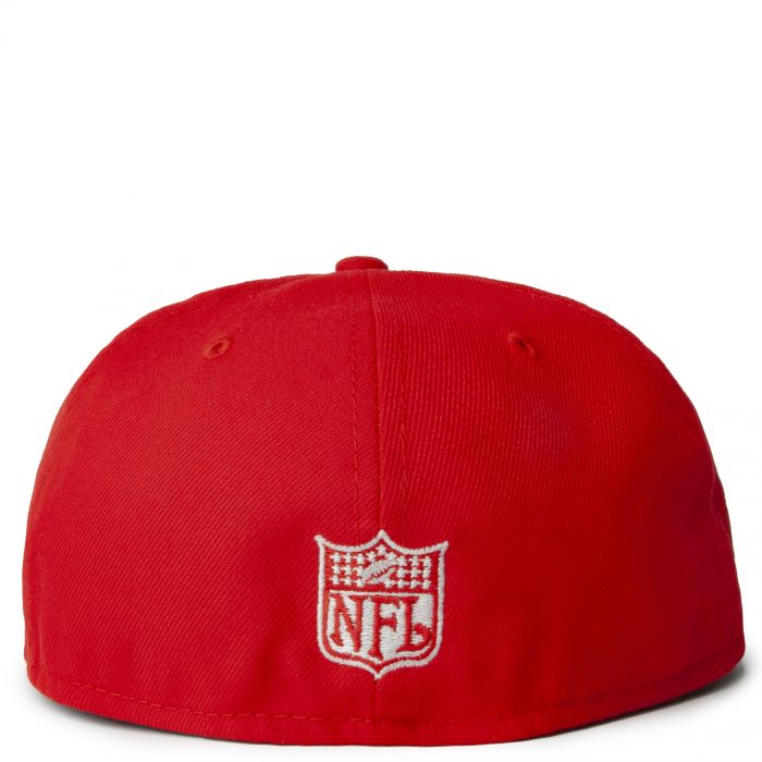 San Francisco 49ers Super Bowl XXIV 59FIFTY Fitted Hat Red