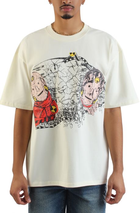 Crash Out T-Shirt  Eggshell