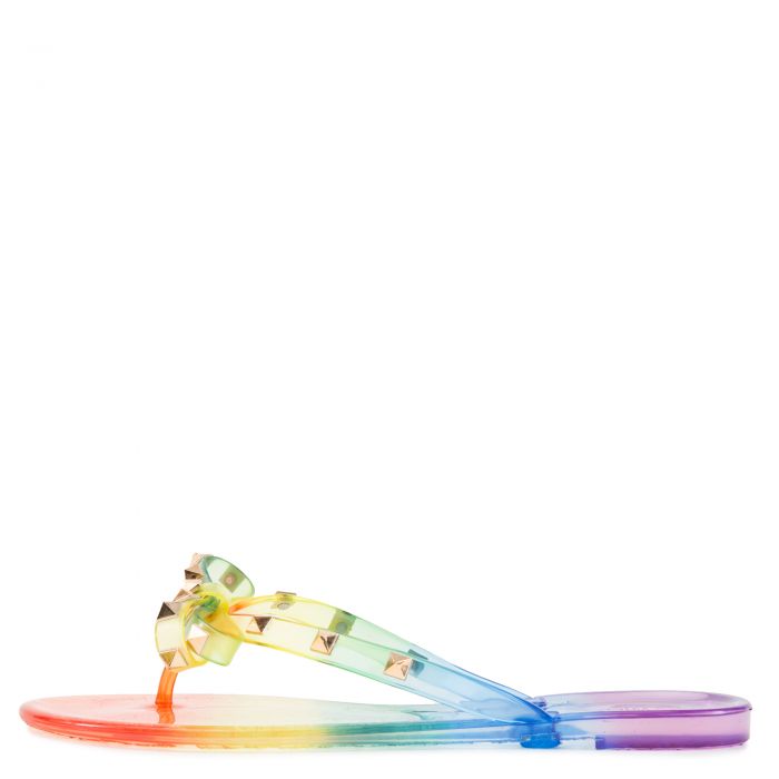 Joanie-172 Jelli Flip Flops Multi