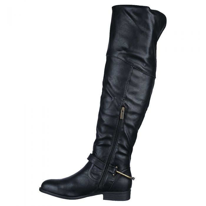 Calvary Knee-High Boot Black