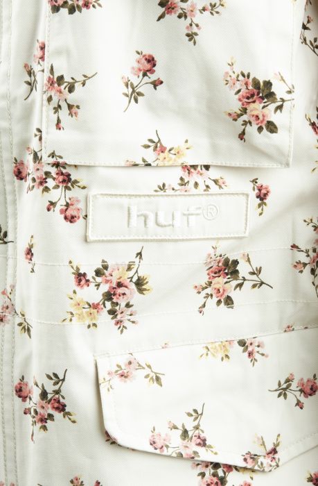 Floral Field Jacket Ivory