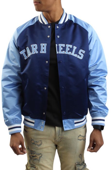 NCCA NORTH CAROLINA VINTAGE LOGO JACKET LIGHT BLUE/NAVY