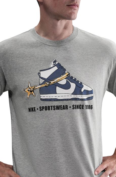  Sportswear Dunk Max90 T-Shirt Dk Grey Heather