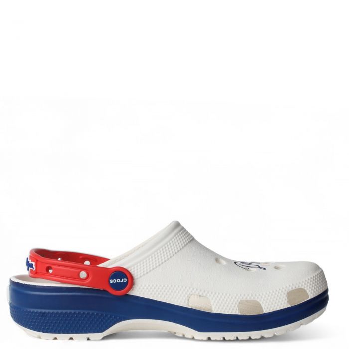 MLB LA Dodgers Classic Clog White/Blue