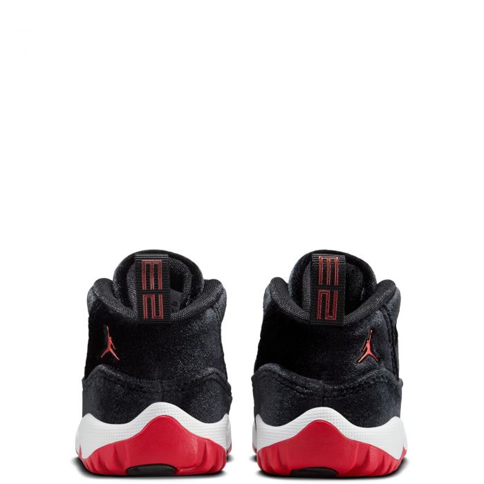 (TD) Air Jordan 11 Retro Black/Gym Red-White