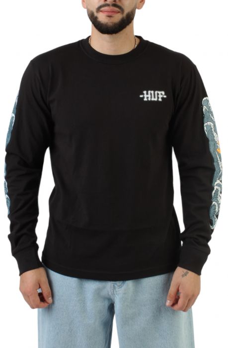 Rogue Wave Long Sleeve T-Shirt  Black