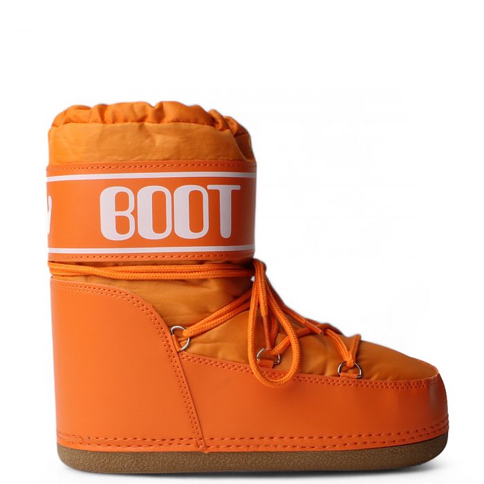 Jupiter-06 Fluffy Snow Boots Orange Nylon