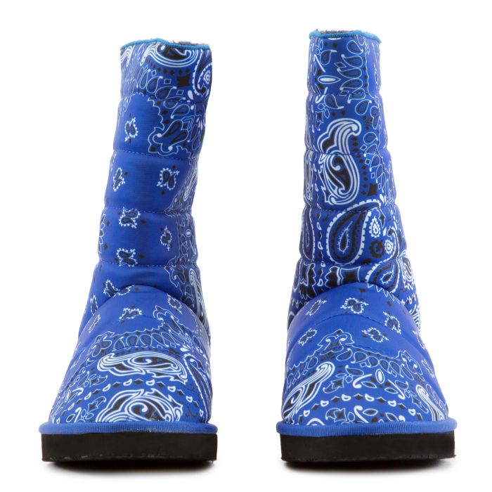 Roxy-2A Flat Booties Blue