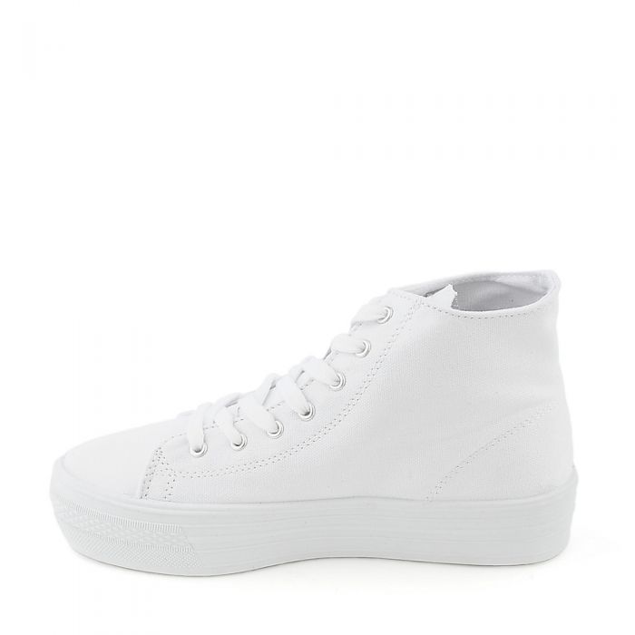 platform sneakers White