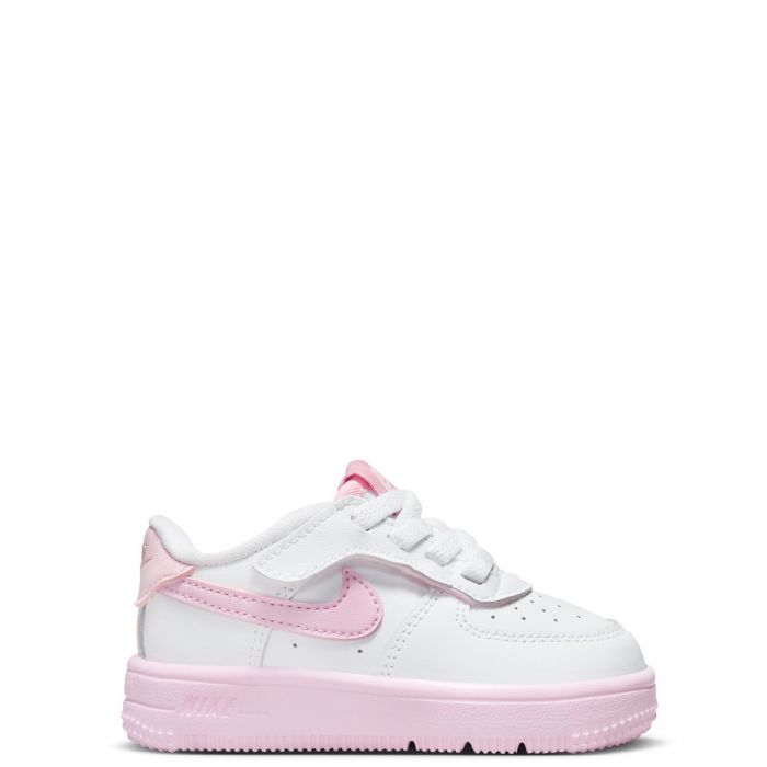 Toddler Nike Force 1 White/Pink Foam- Elemental Pink