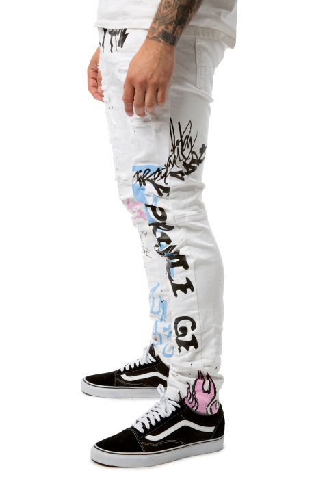 Unfaithful Jeans White