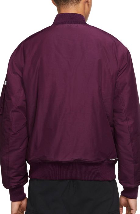 Essentials Statement MA-1 Jacket Bordeaux/Black