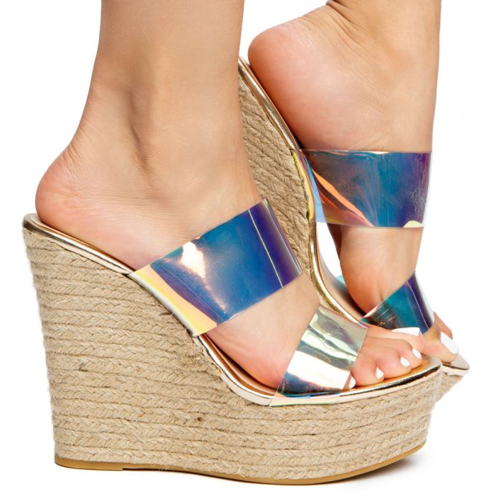 J P ORIGINAL CHOICE70 WEDGE SANDALS JPM CHOICE70IRIPVC Shiekh