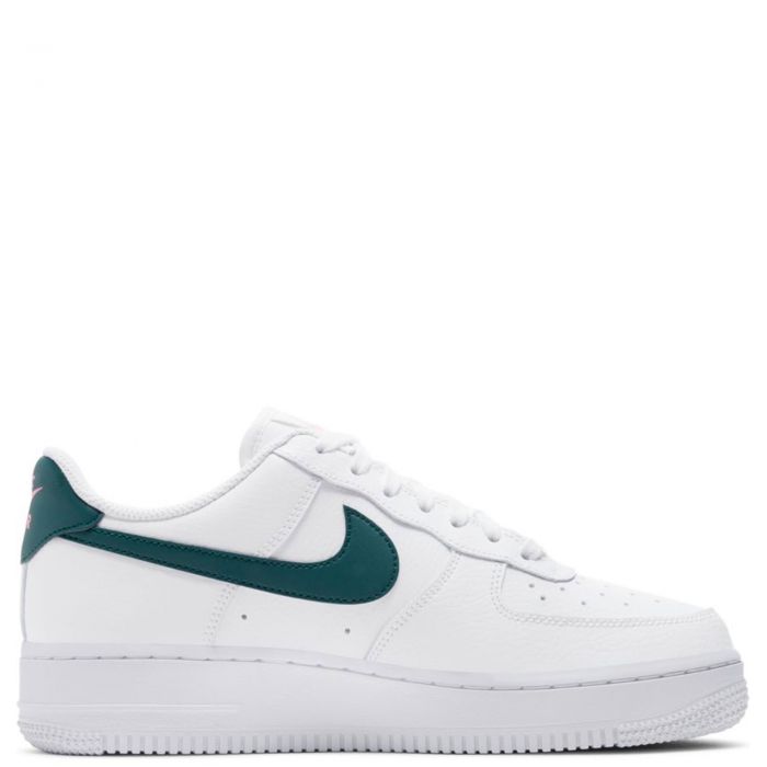 Air Force 1 '07 White/Dark Teal Green-Sunset Pulse