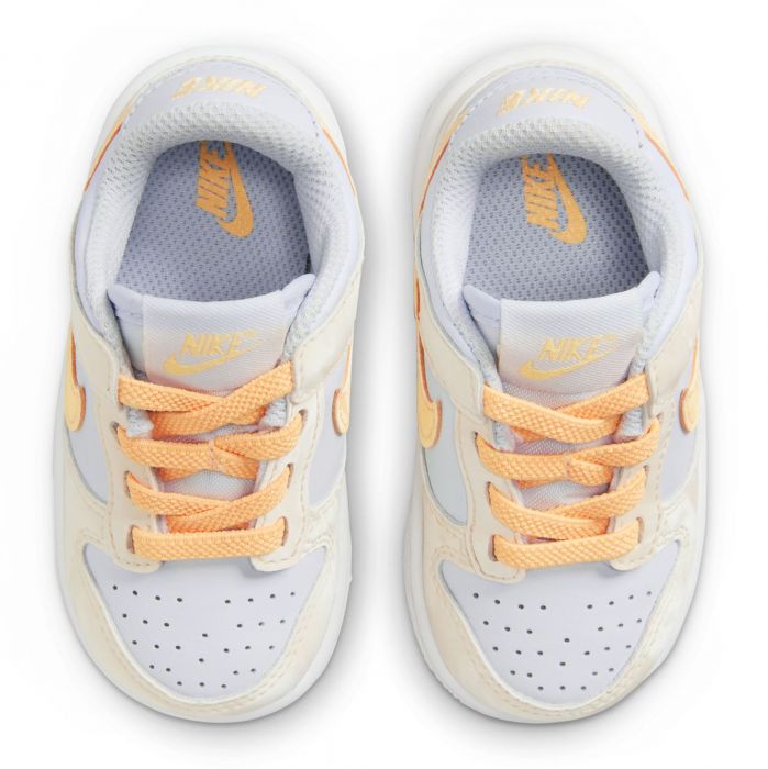 Toddler Dunk Low  Pale Ivory/Melon Tint-Football Grey